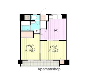 ノイシュロス久万ノ台【702号室】の間取り