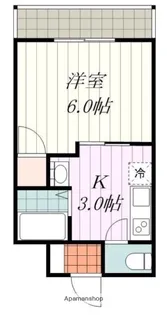 グランデュア宮田【5階】の間取り