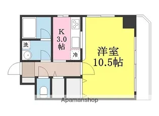 BELLE MAISON SUEHIRO【4階】の間取り