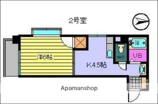 アルバコート【2階】の間取り