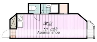 EAU DE SOURCE【307号室】の間取り