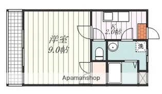 ピュアHIMEYAMA【203号室】の間取り