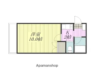サンレックス木屋町【4階】の間取り
