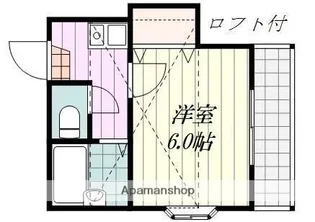 ラ・ペルレ【202号室】の間取り