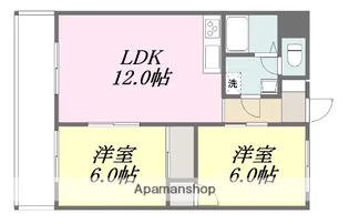 コーポEMI【3階】の間取り