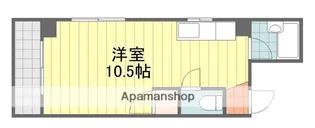 ベルメゾン南江戸【1階】の間取り