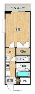 ハオス.ベハーゲン【5階】の間取り