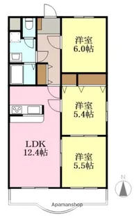 アルトフルスM・【1階】の間取り