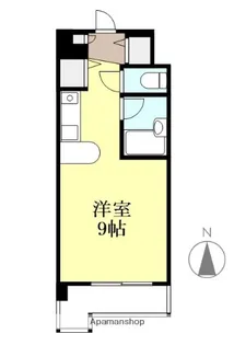 ネオハイツ南松山【408号室】の間取り