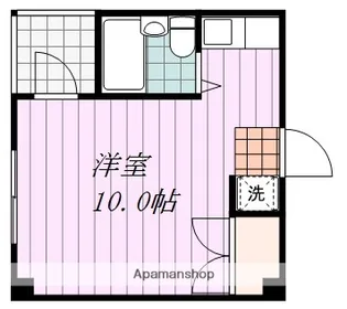 リバーサ大街道【401号室】の間取り