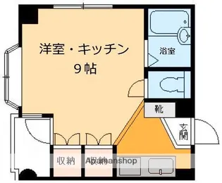 メゾン森田【2階】の間取り