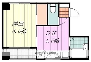 クリエイションビル小坂【4階】の間取り