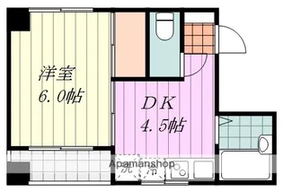 クリエイションビル小坂【3階】の間取り