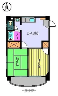 メニティー束本【4階】の間取り
