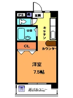 大栄和泉マンション【303号室】の間取り