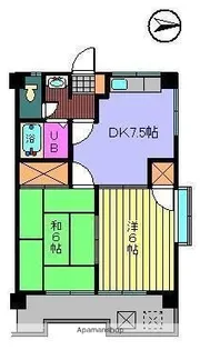 メゾン大塚【4階】の間取り