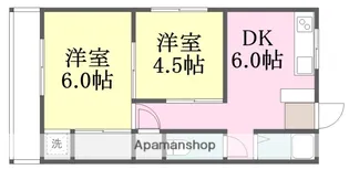土居田ハイツ【2階】の間取り