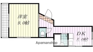アリスト清水町【3階】の間取り
