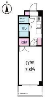 ジョイフル第1朝生田【2階】の間取り