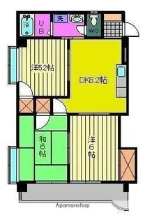 レジデンスM−1【1階】の間取り