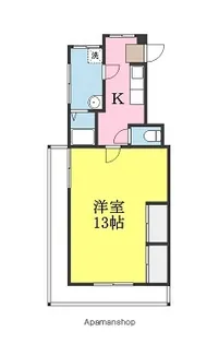 カーサタカハシ【2階】の間取り