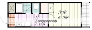 ハイエスト立花【502号室】の間取り
