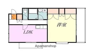アステラス土居田【301号室】の間取り