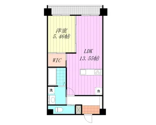 トロワボヌールⅣ【405号室】の間取り