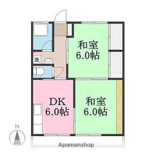 光峰マンション【1階】の間取り