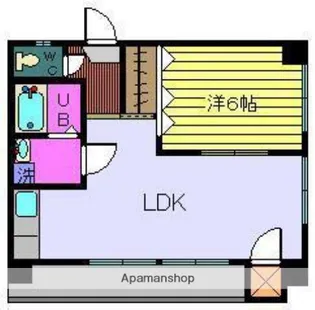 メゾン・カミフジ【401号室】の間取り