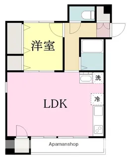菊弘ビル【4階】の間取り