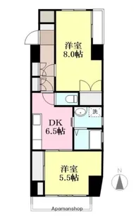 ライブタウン鉄砲町【10階】の間取り