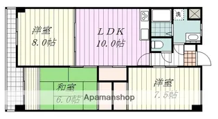 EMBRYO【6階】の間取り