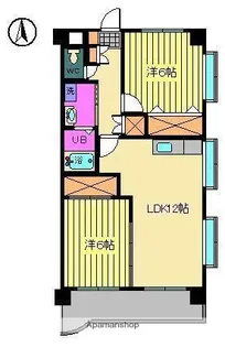 秀和ココペリ【2階】の間取り