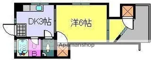 第22杉フラット【103号室】の間取り