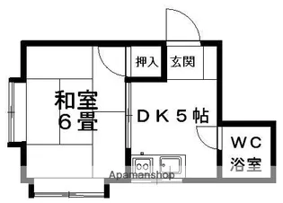 みどり荘【2階】の間取り