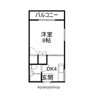 コーポ緑台【3階】の間取り