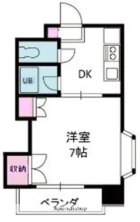 ジョイフル東野【306号室】の間取り