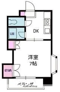 ジョイフル東野【2階】の間取り