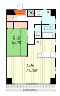 ヴィータ萱町【8階】の間取り