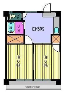 クィーンビル【3階】の間取り
