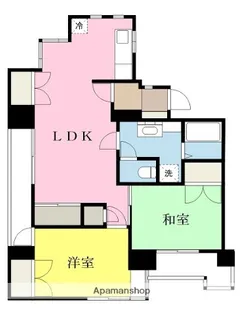 ドリームスクェアーかやまち【2階】の間取り