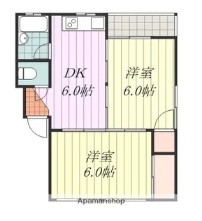 池田ビル【301号室】の間取り