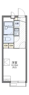 レオパレス室町【203号室】の間取り