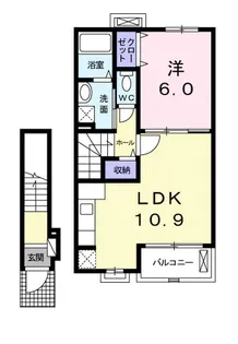スプレンデール Ⅰ【2階】の間取り