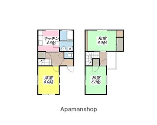 愛媛県松山市道後樋又【一戸建】の間取り