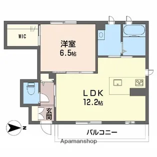 アルソーレ南斎院 A棟【1階】の間取り