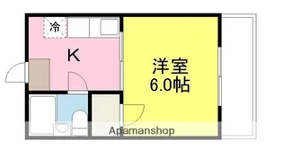 フラットペア【2階】の間取り