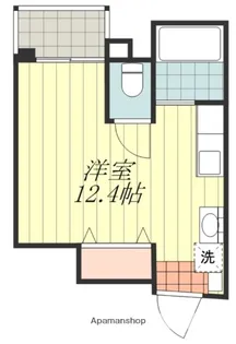 パークハイツ野本【202号室】の間取り