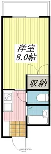 クリーンハイツ弓立Ⅰ【2階】の間取り